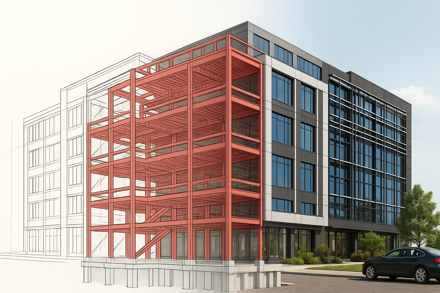 Example of Building Information System (BIM)
