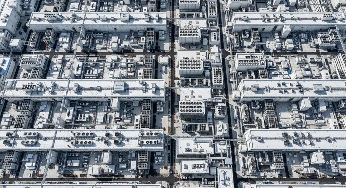 DBF ranked data centre layout scenarios