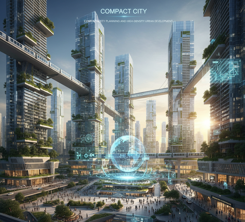 Compact City | Digital Blue Foam